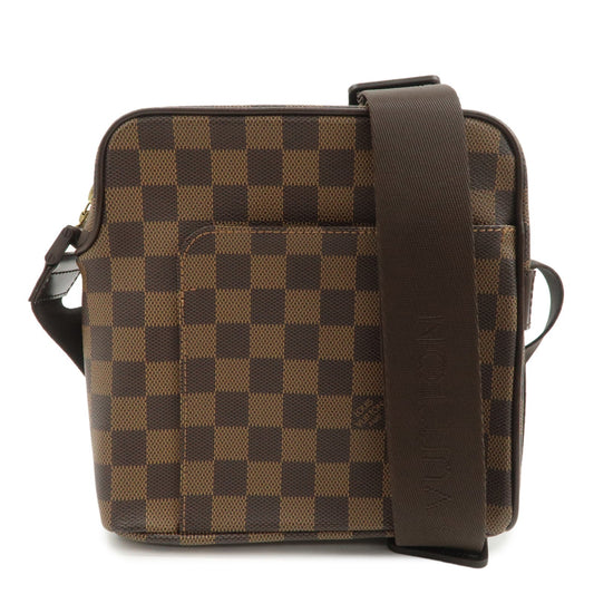 Louis Vuitton Damier Olaf PM Crossbody Shoulder Bag Brown N41442