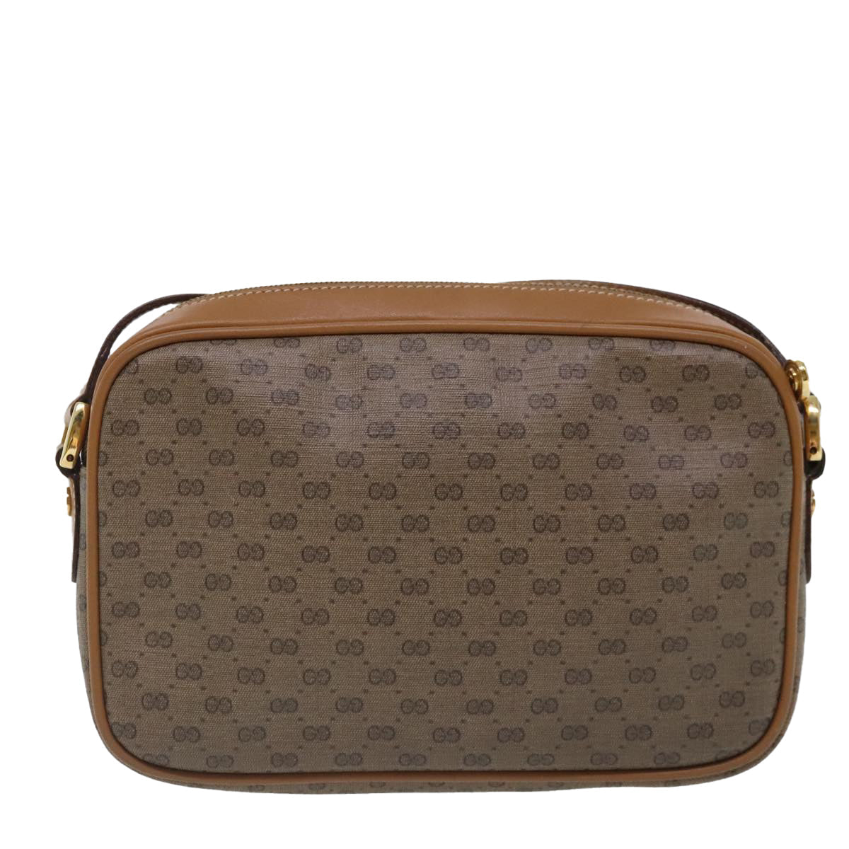 Gucci Micro Small Gg Canvas Beige Canvas Shoulder Bag
