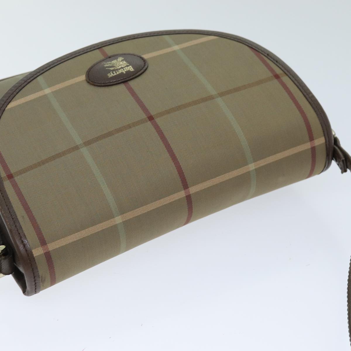 BURBERRY   Check Shoulder Bag
