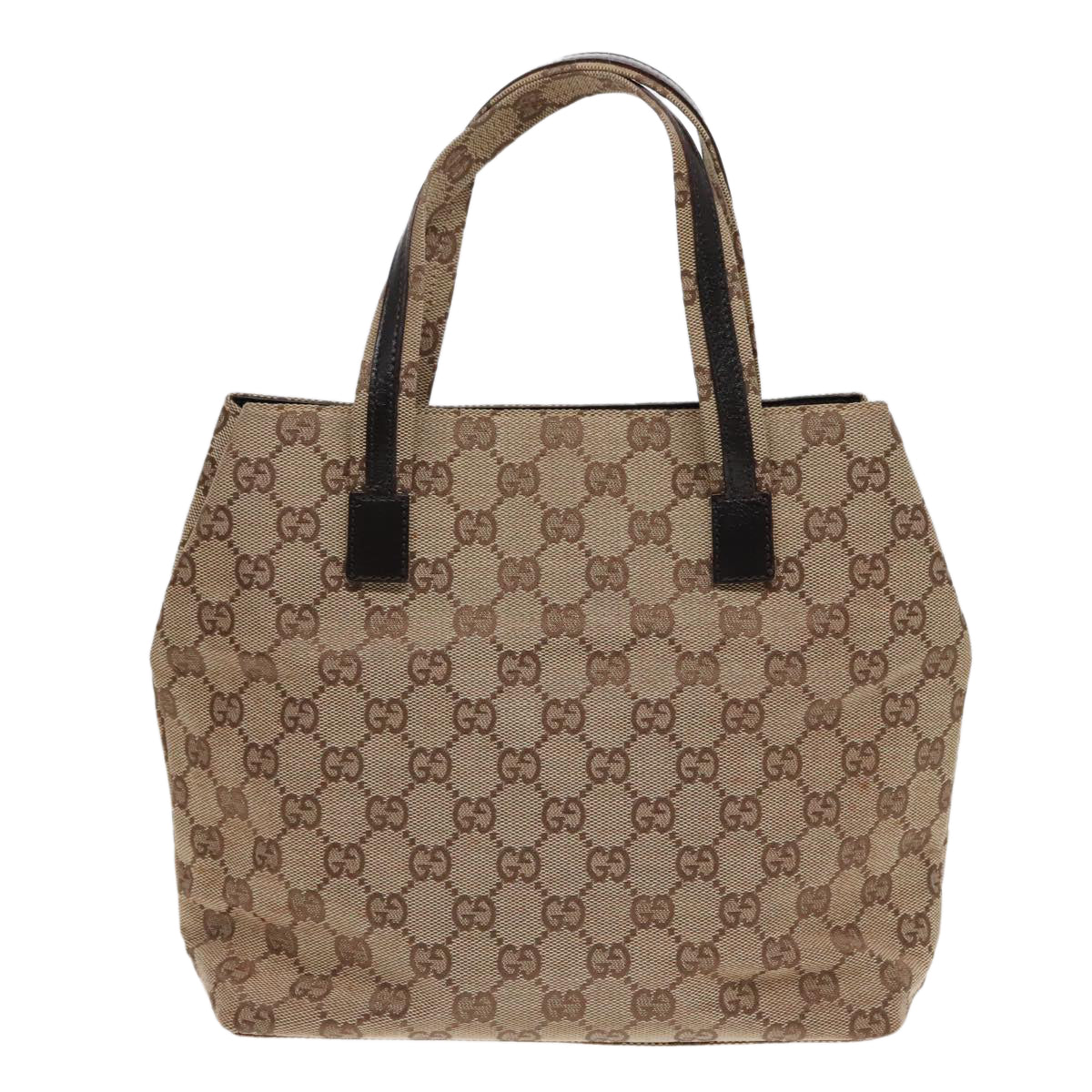 Gucci Envelope Pouch Beige Canvas Handbag