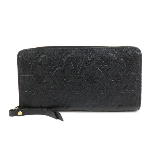 Louis Vuitton Monogram Empreinte Leather Round Zippy Wallet M61864