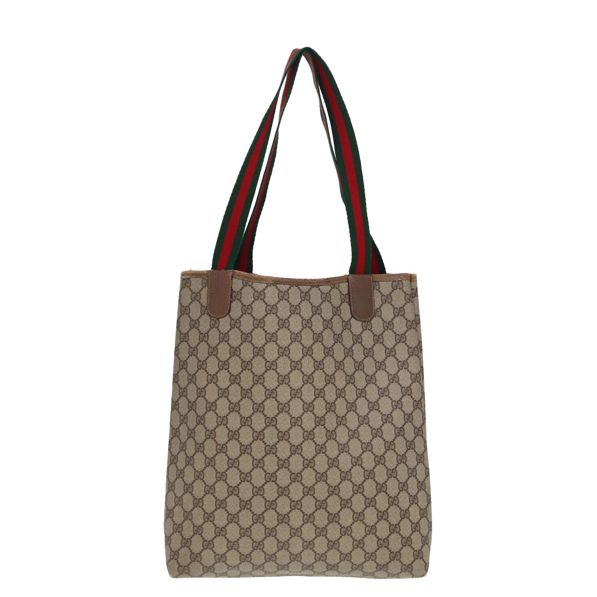 Gucci Gg Canvas Beige Synthetic Tote Bag