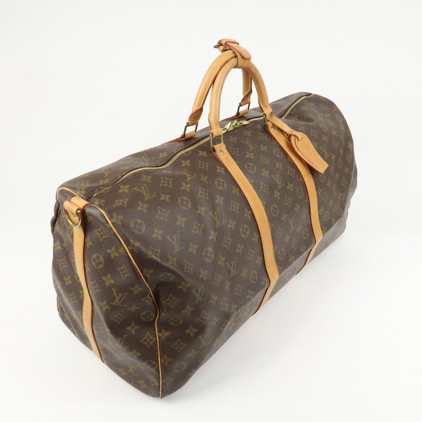 Louis Vuitton Monogram Keep All Bandouliere 60 Boston Bag M41412