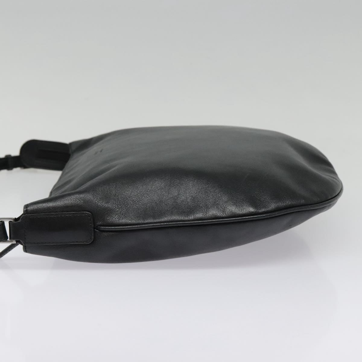 Gucci Demi Lune Black Leather Shoulder Bag