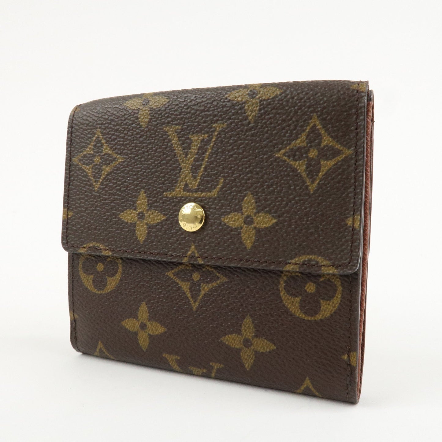 Louis Vuitton Monogram Porte Monnaie Billet Carte Credit Wallet M61652  d