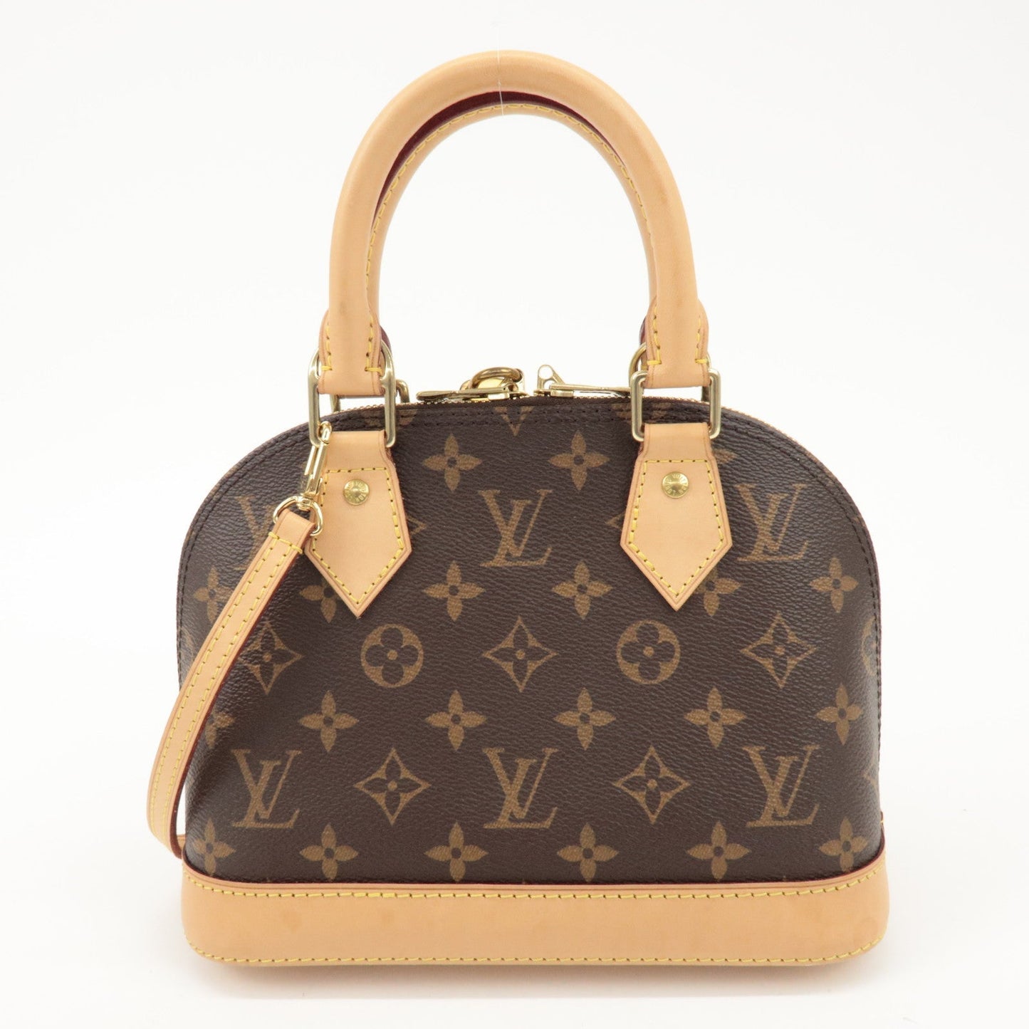 Louis Vuitton Monogram Alma BB 2Way Hand Bag Shoulder Bag M53152  d