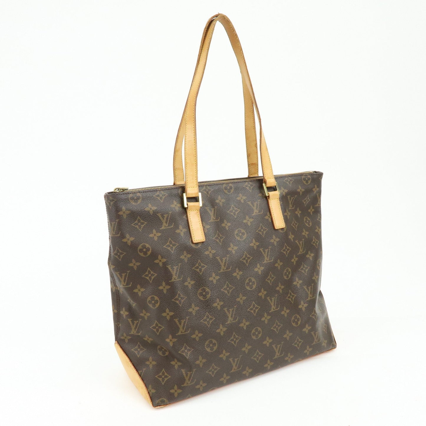 Louis Vuitton Monogram Cabas Mezzo Tote Bag Shoulder Bag M51151