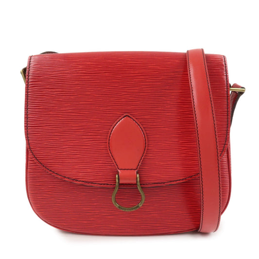 Louis Vuitton Epi Saint Cloud Shoulder Bag Crossbody Bag Red M52197