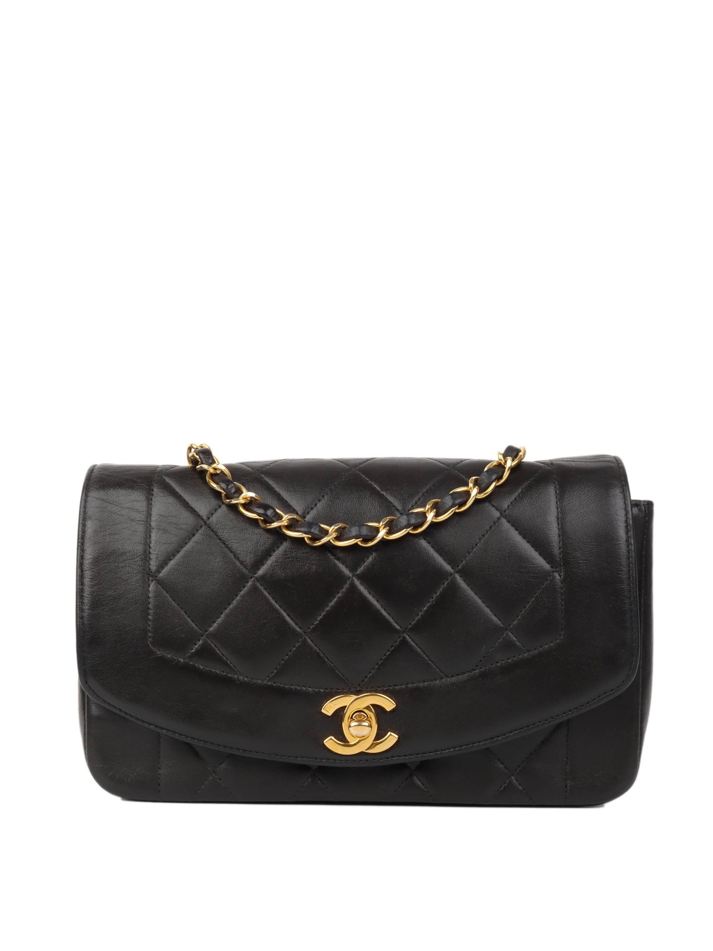 Chanel   Black Diana Flap Bag 24K GHW