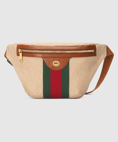 Gucci   Canvas Belt Bag