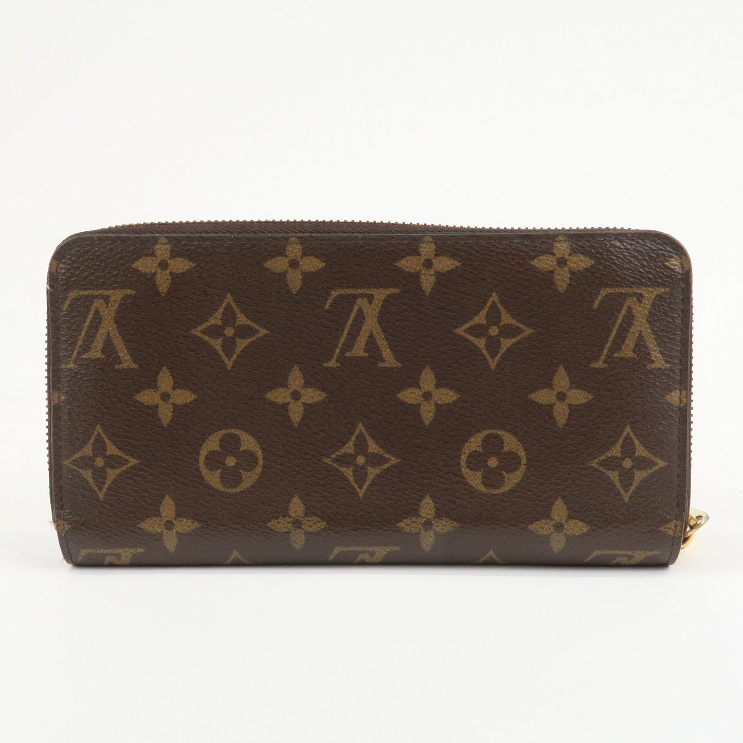 Louis Vuitton Monogram Canvas Zippy Long Wallet Brown M60017