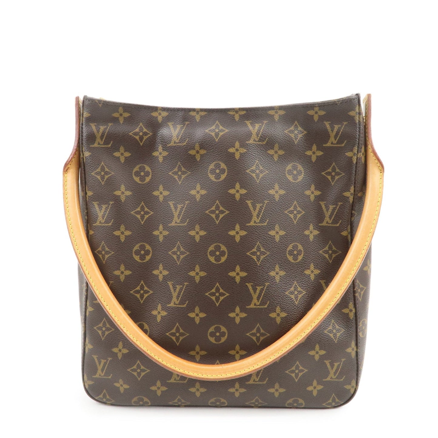 Louis Vuitton Monogram Looping GM Shoulder Bag Brown M51145