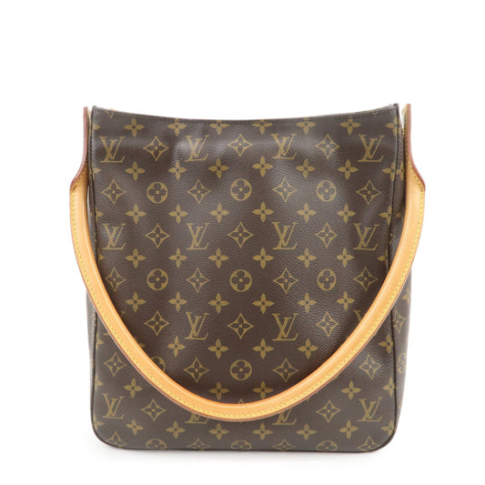 Louis Vuitton Monogram Looping GM Shoulder Bag Brown M51145