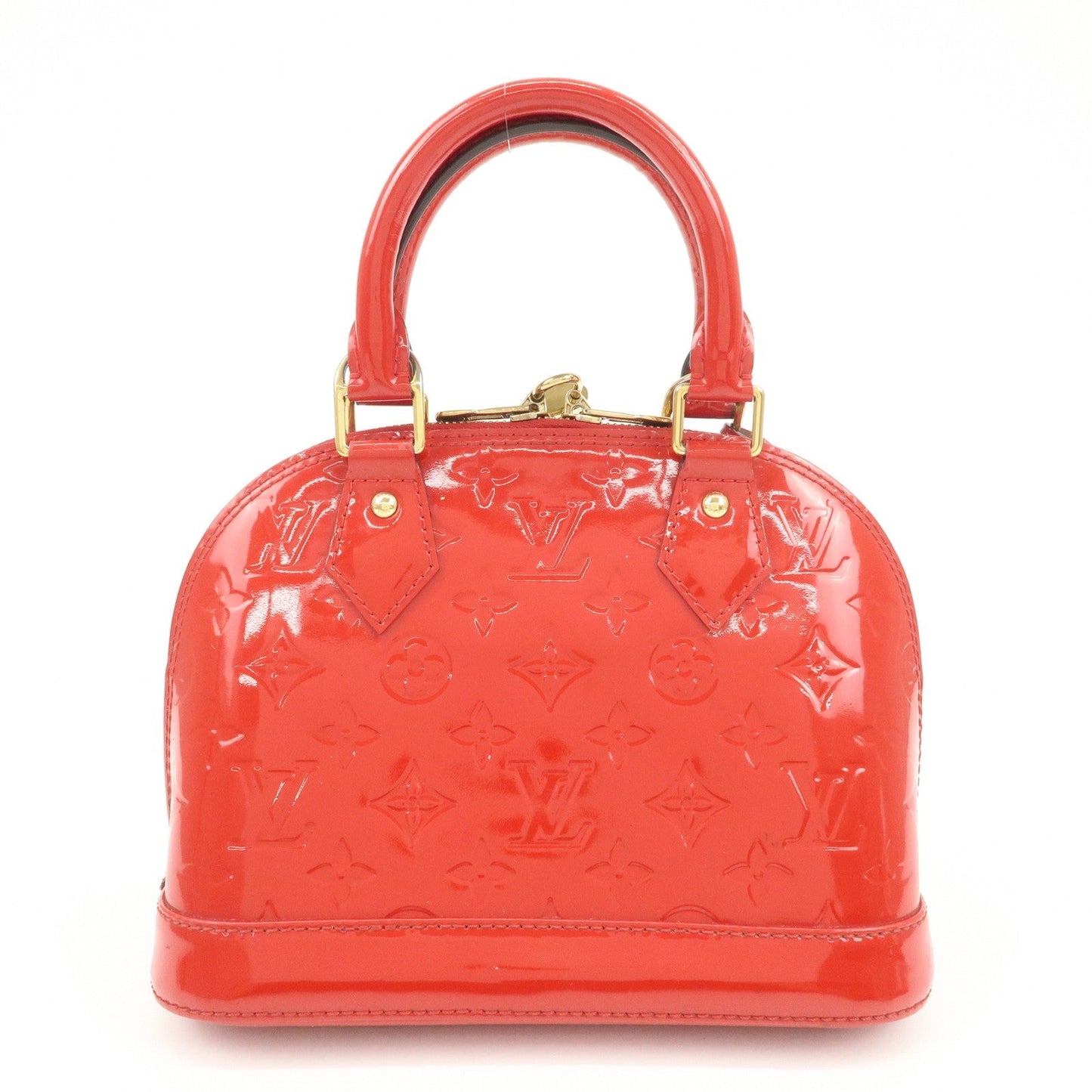 Louis Vuitton Monogram Vernis Alma BB 2Way Shoulder Bag M90174  d