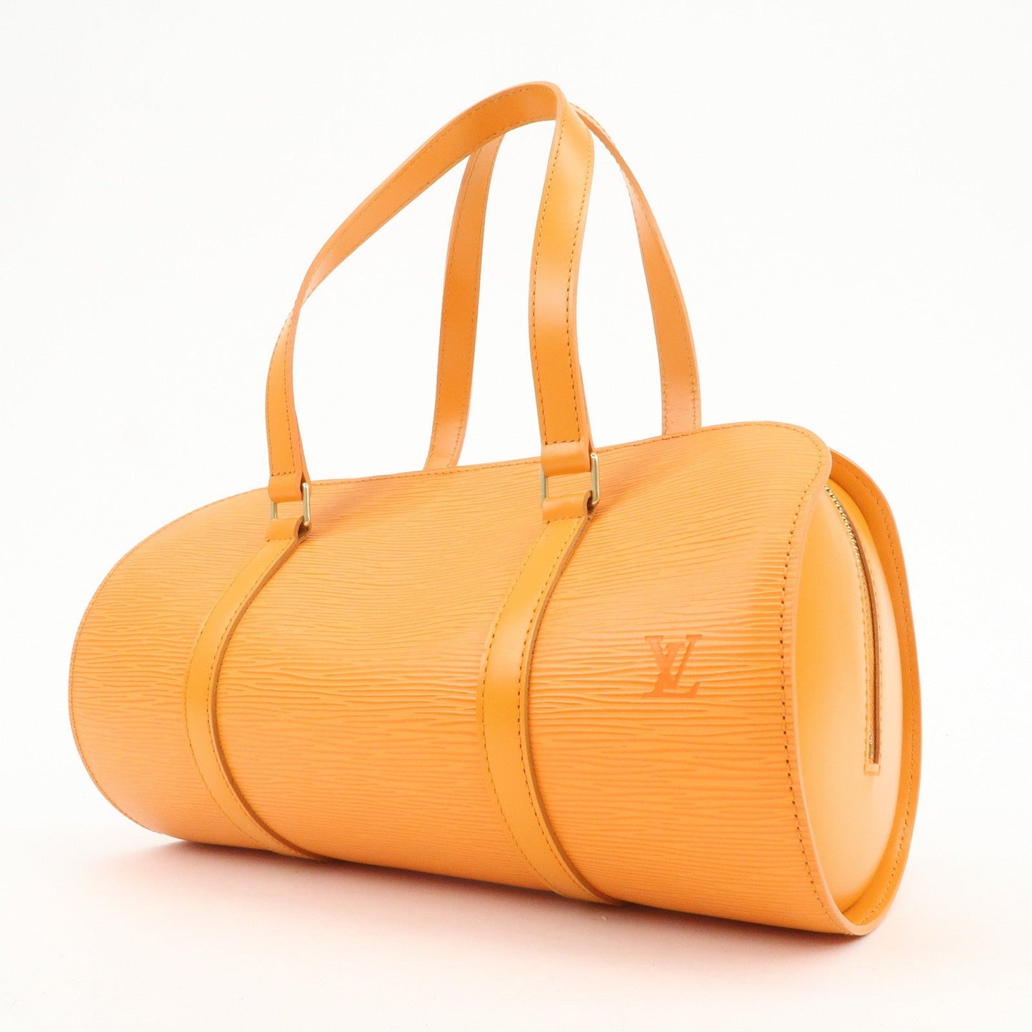 Louis Vuitton Epi Soufflot Hand Bag Mandarin Orange M5222H