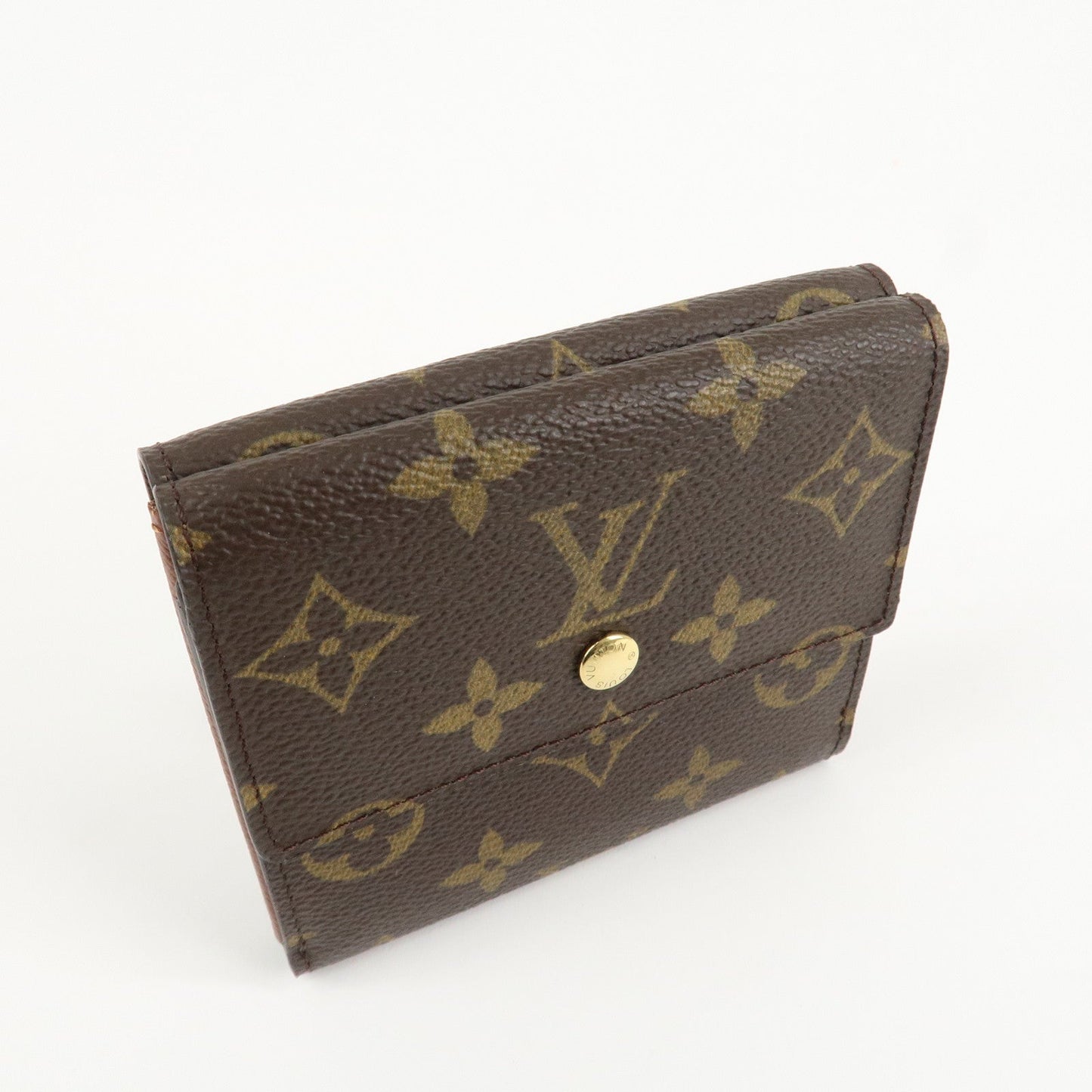 Louis Vuitton Monogram Porte Monnaie Billet Carte Credit Wallet M61652  d