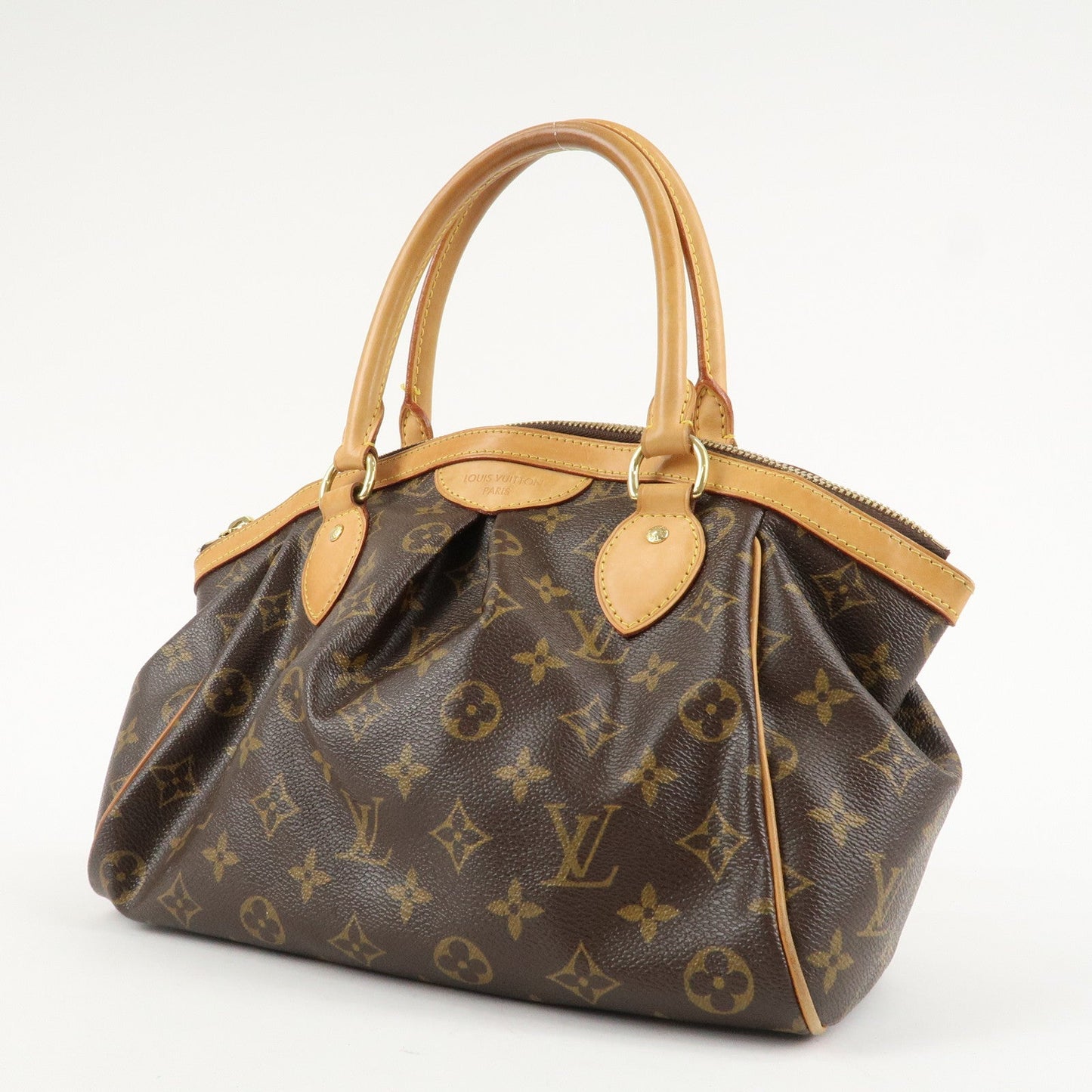 Louis Vuitton Monogram Canvas Tivoli PM Hand Bag Brown M40143  d