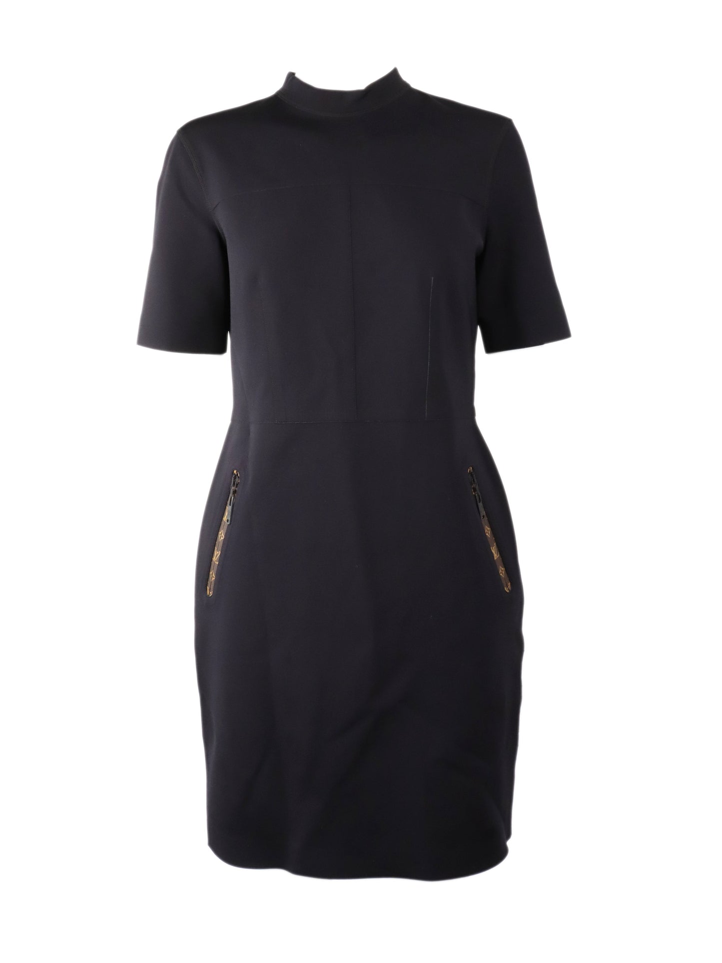 Louis Vuitton Black Mini Dress.