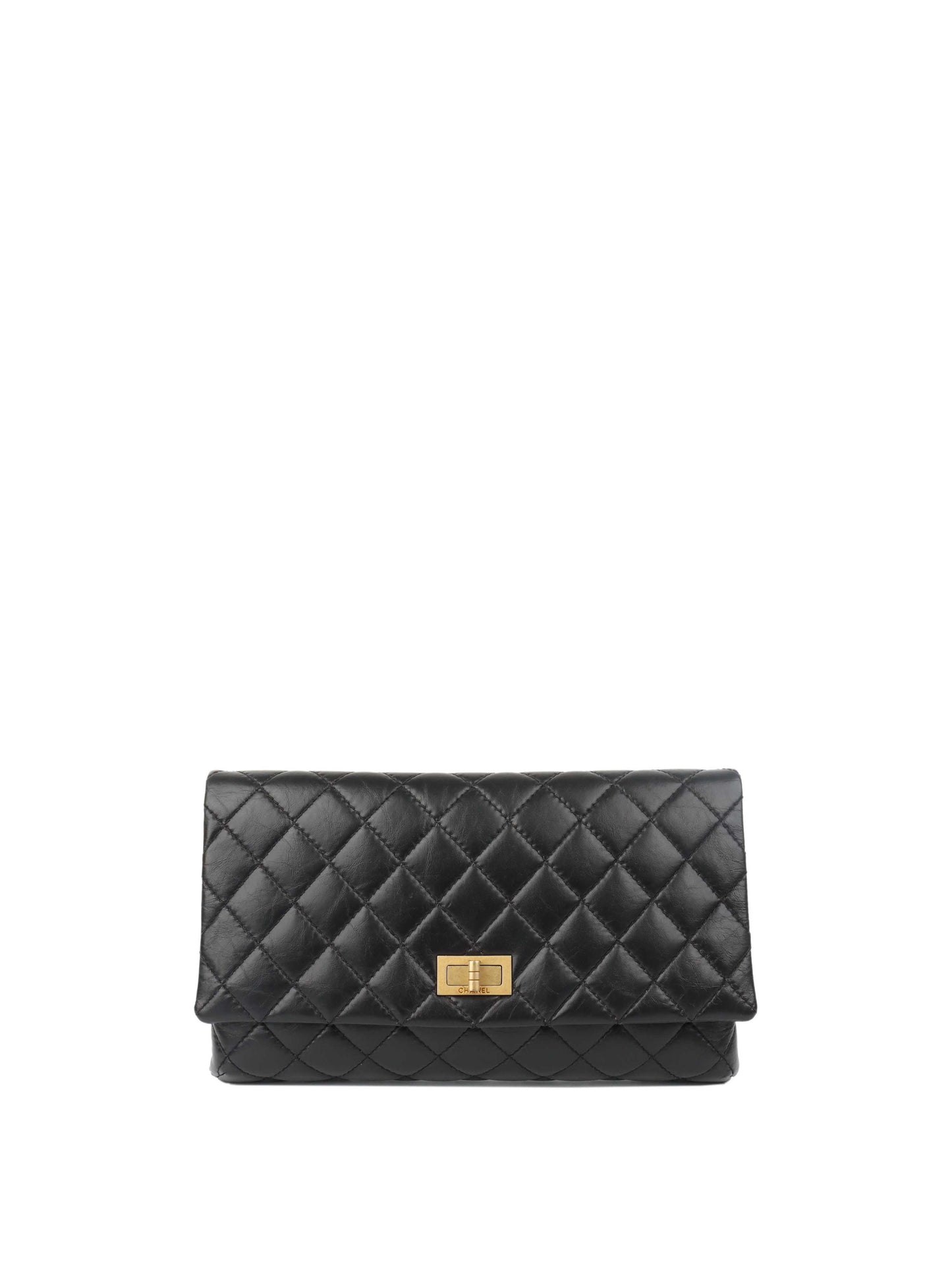 Chanel Black 2.55 Pouch.