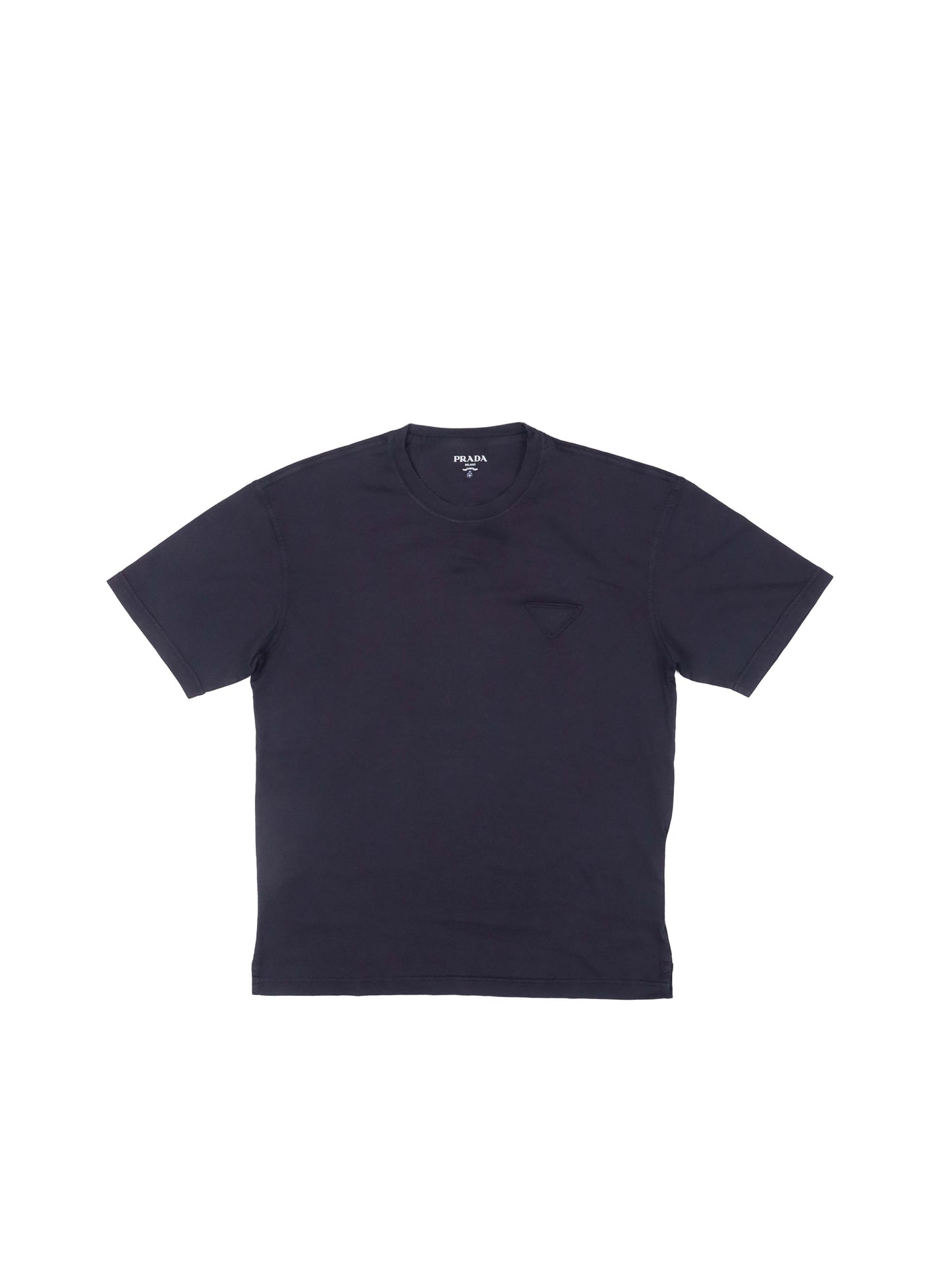 Prada Girocollo M/C Jersey Navy T-shirt.