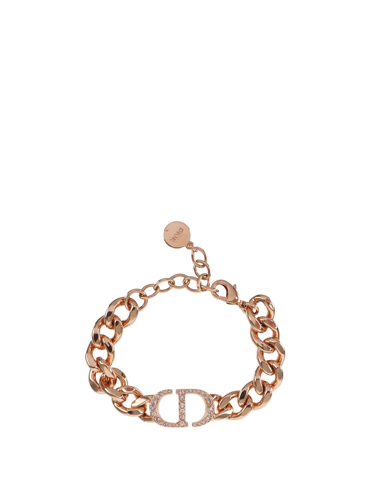 Dior Pink 30 Montaigne Link Bracelet.
