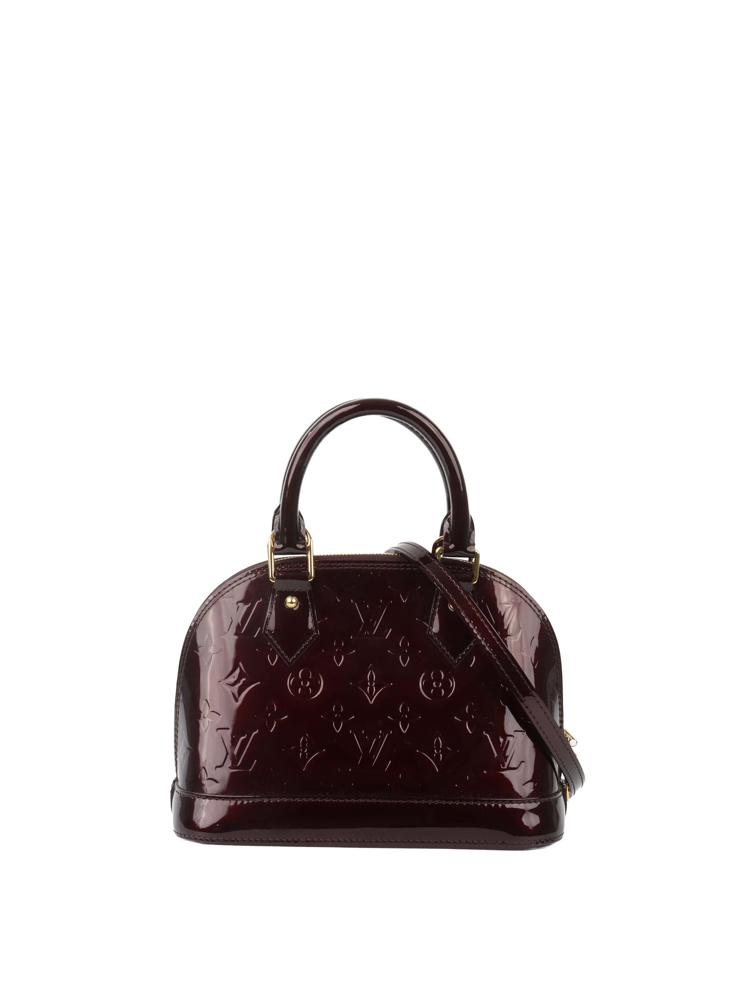 Louis Vuitton Vernis Alma BB Monogram Patent Leather.