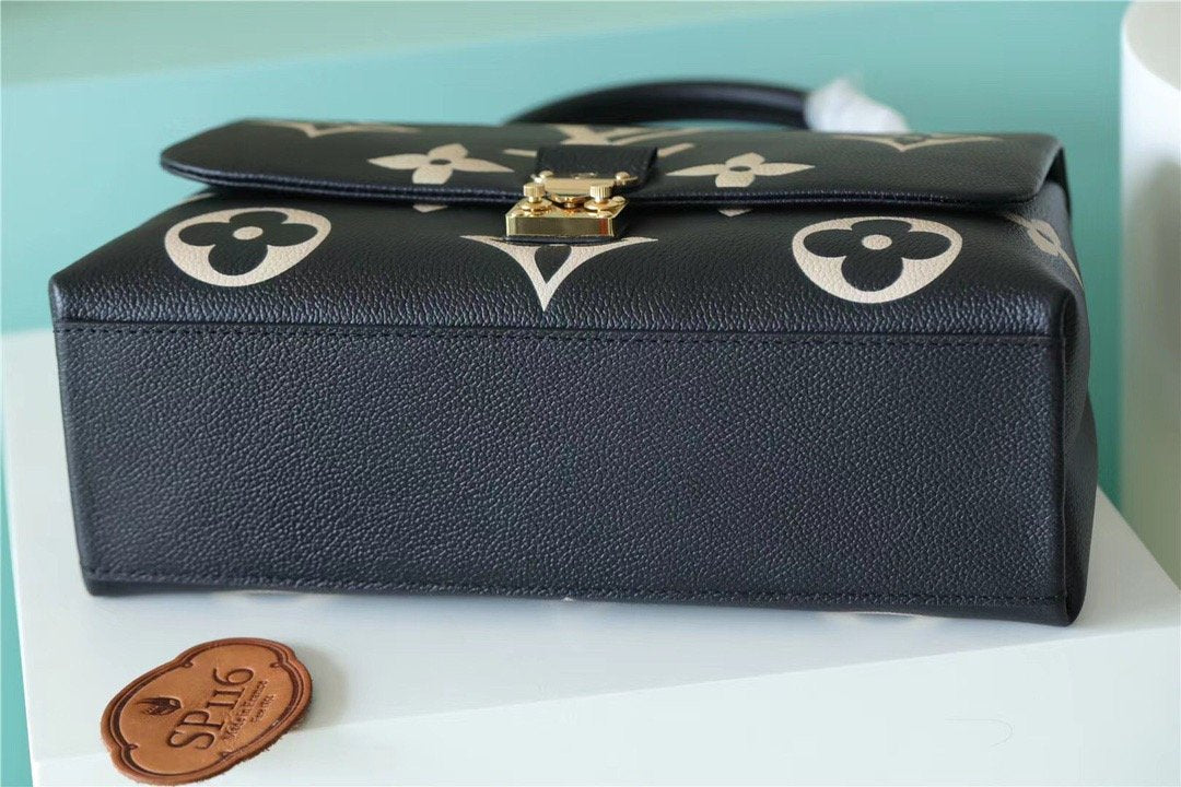 Top Quality Madeleine MM Monogram Empreinte Black / Beige For Women,  Shoulder and Crossbody Bags 11.8in/30cm Top Quality 