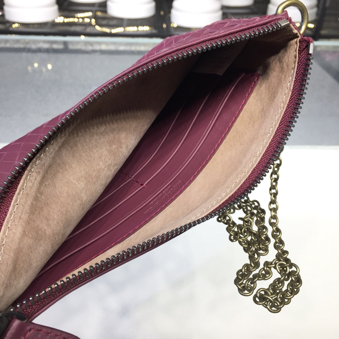 Top Quality Chain Shoulder Bag Dark Red, For Women, Women’s Bags 9.6in/24.5cm