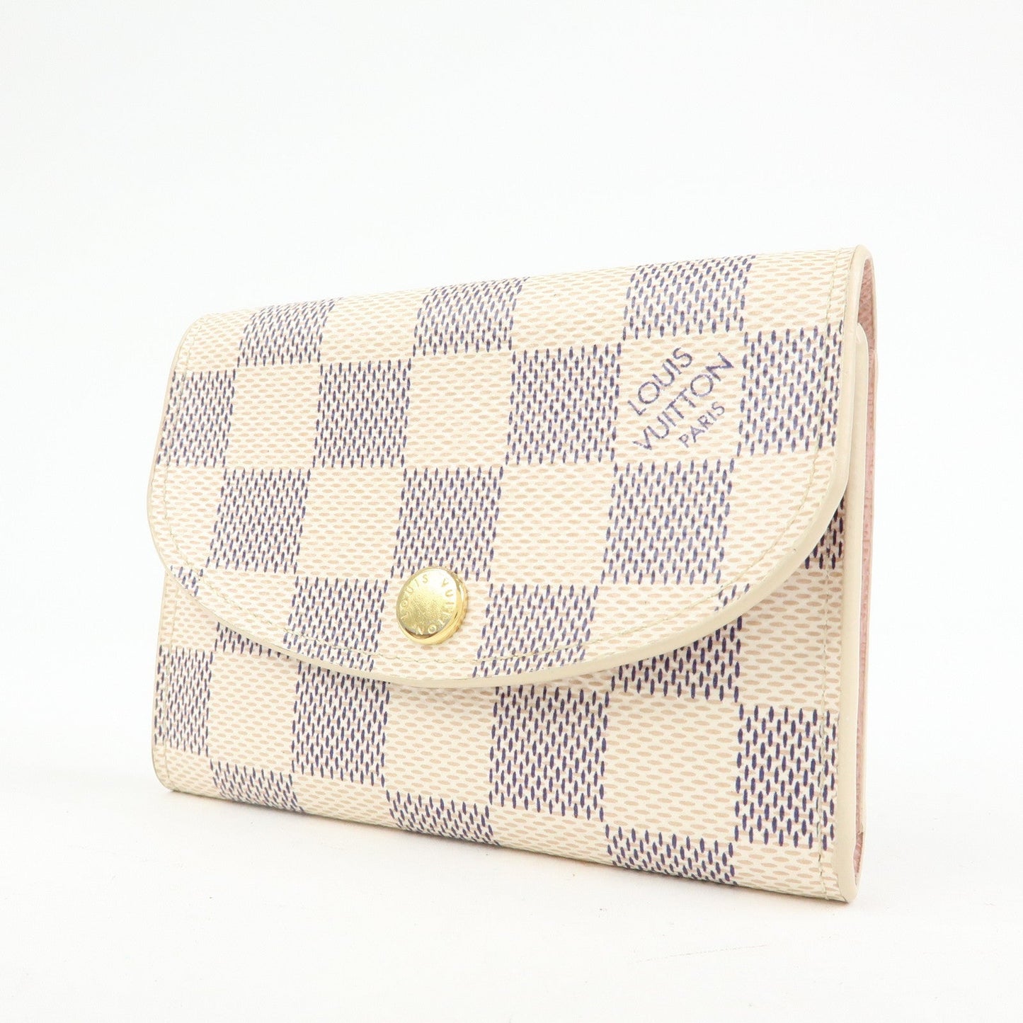 Louis Vuitton Damier Azur Porte Monnaie Rosalie Coin Case N61276