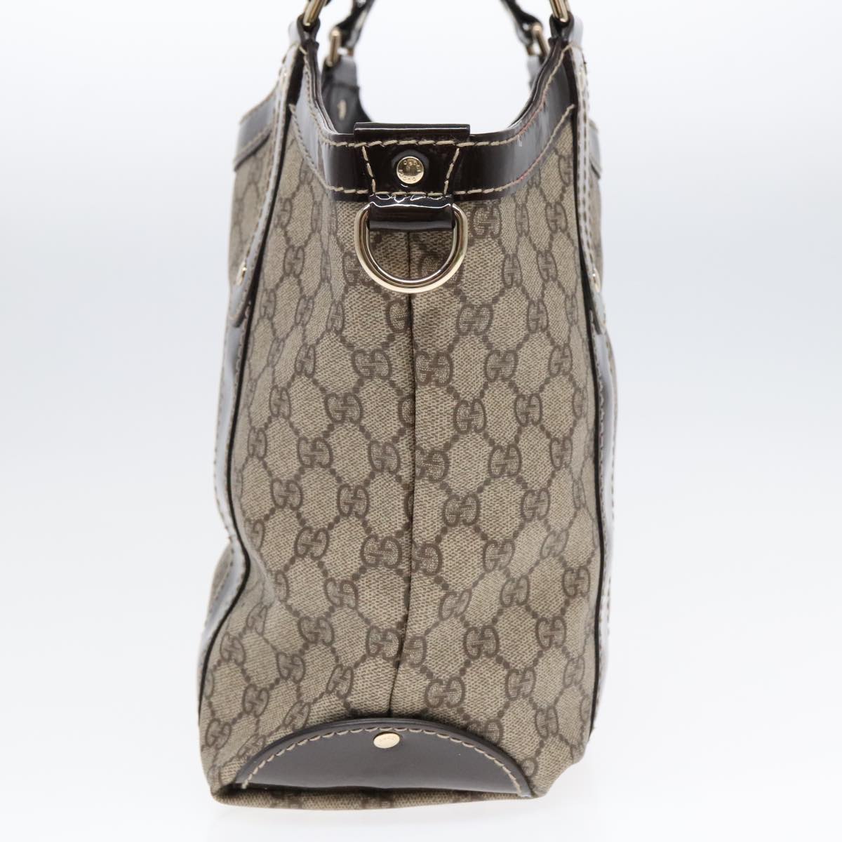Gucci Flower Beige Canvas Tote Bag