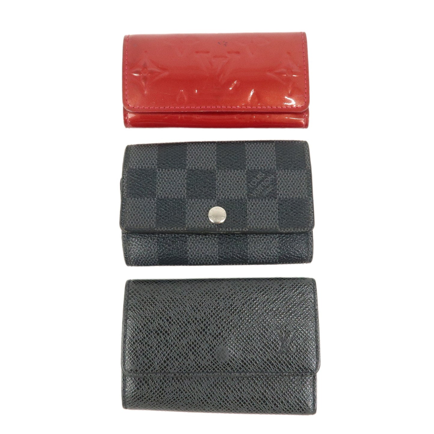 Louis Vuitton Set of 3 Key Case Key Case M30532/M62662/M91976