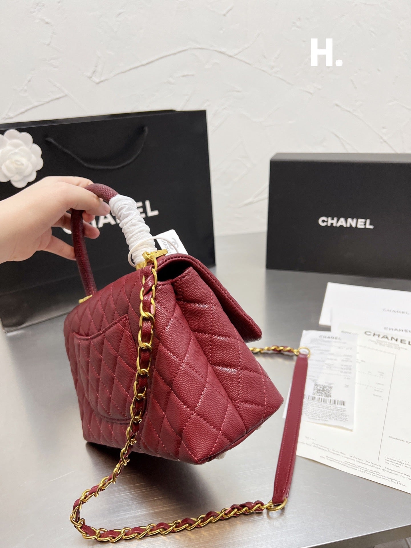 EN - New 1:1 rep  Top Quality CHL Bag 306