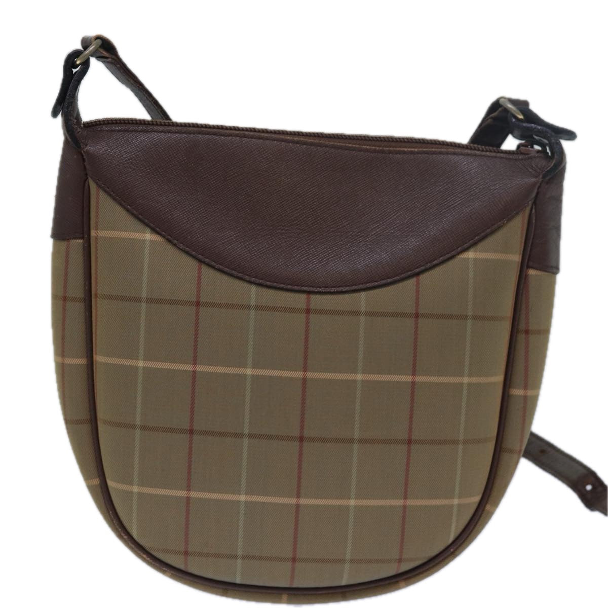 Burberry   Check Shoulder Bag