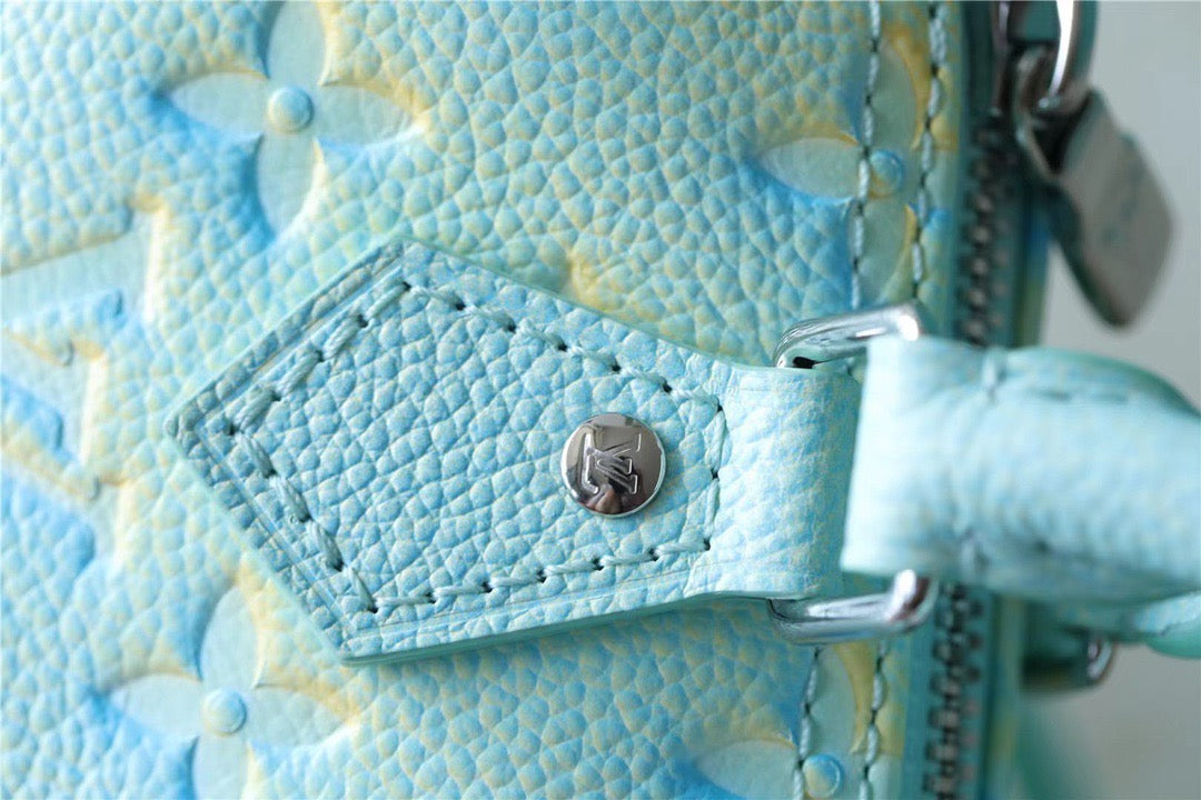 Top Quality Nano Speedy Monogram Empreinte Vert D’eau Green For Women,  Shoulder And Crossbody Bags 16cm/6.3in Top Quality 