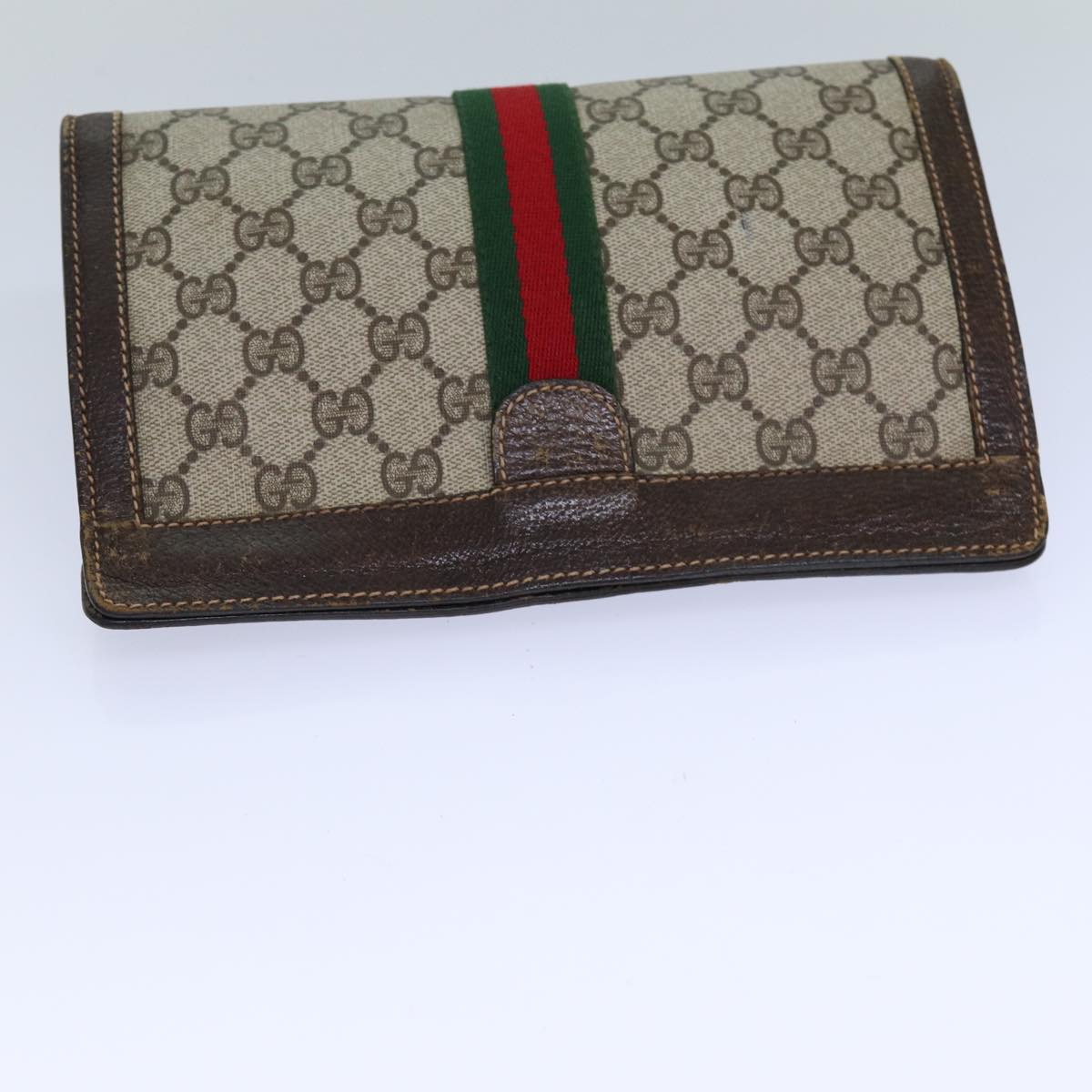 Gucci Gg Canvas Beige Canvas Clutch Bag
