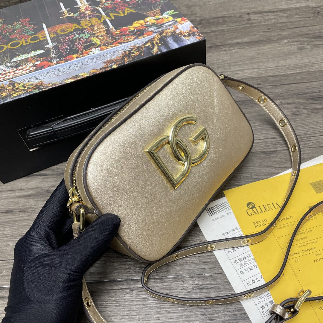 Top Quality Crossbody 3.5 Bag Gold For Women 7.5in/19cm Top Quality