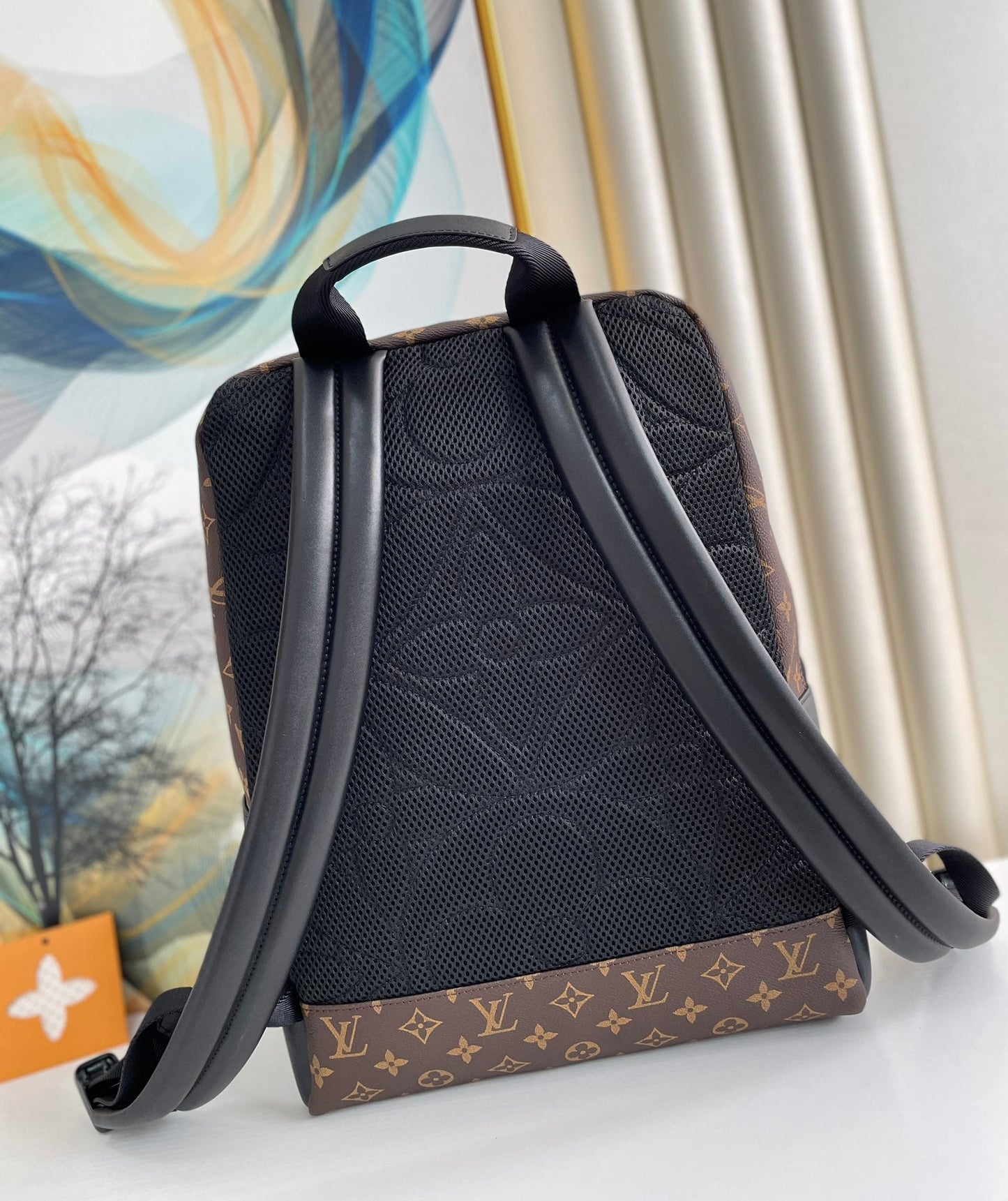 Top Quality Dean Backpack Monogram Macassar Canvas For Men, Bags 42cm Top Quality M45335