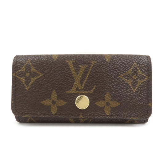 Louis Vuitton Monogram Multicles 4 Key Case Key Holder Brown M69517