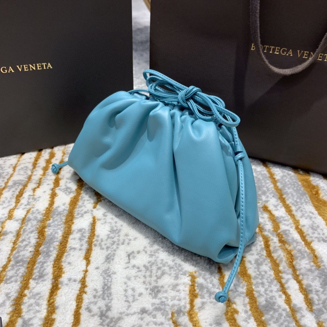 Top Quality Mini Pouch For Women 8.6in/22cm In Blue