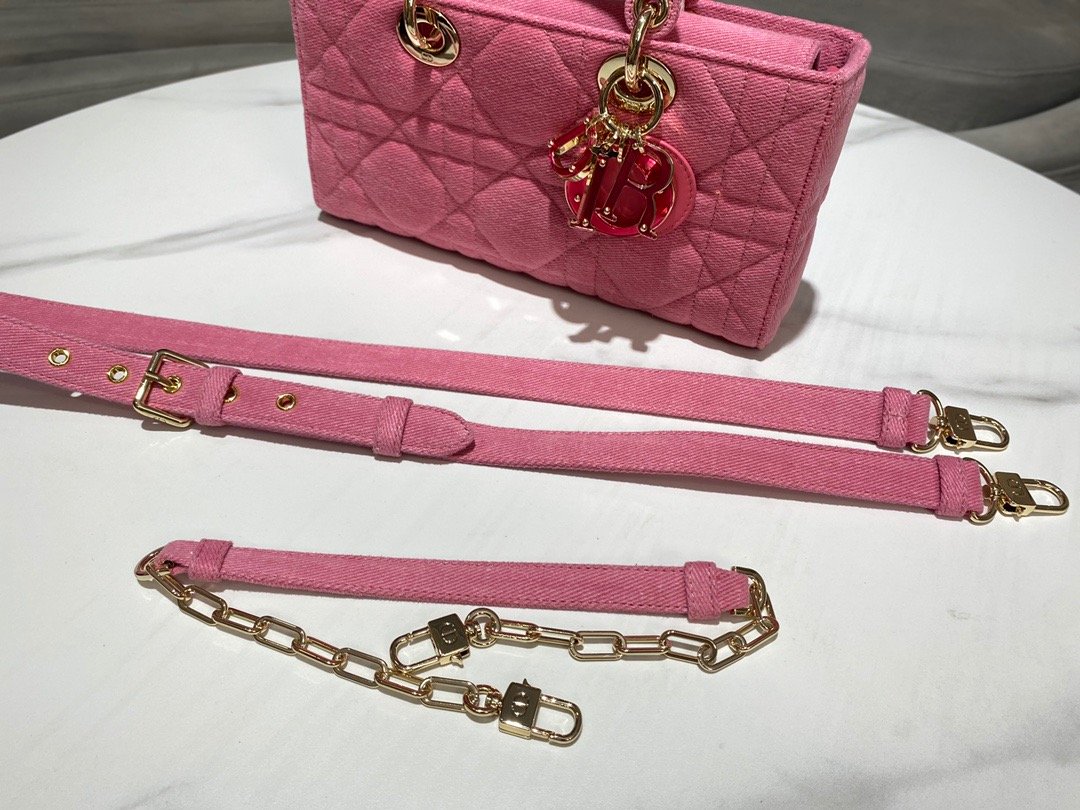 Top Quality Lady D-Joy Bag Pink, For Women Womens Handbags 26cm/10in CD M0540WTJA_M929