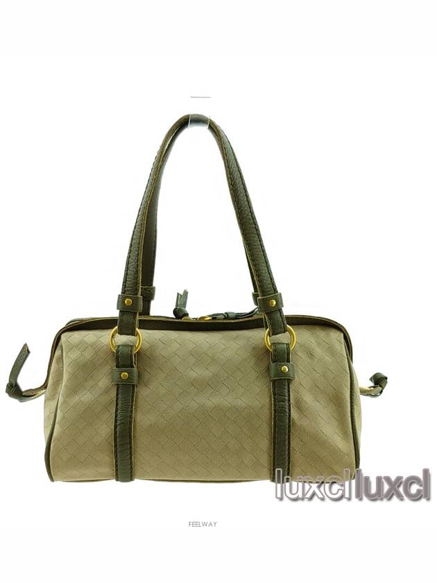 Luxury Bottega Veneta Canvas   Mini Tote Bag