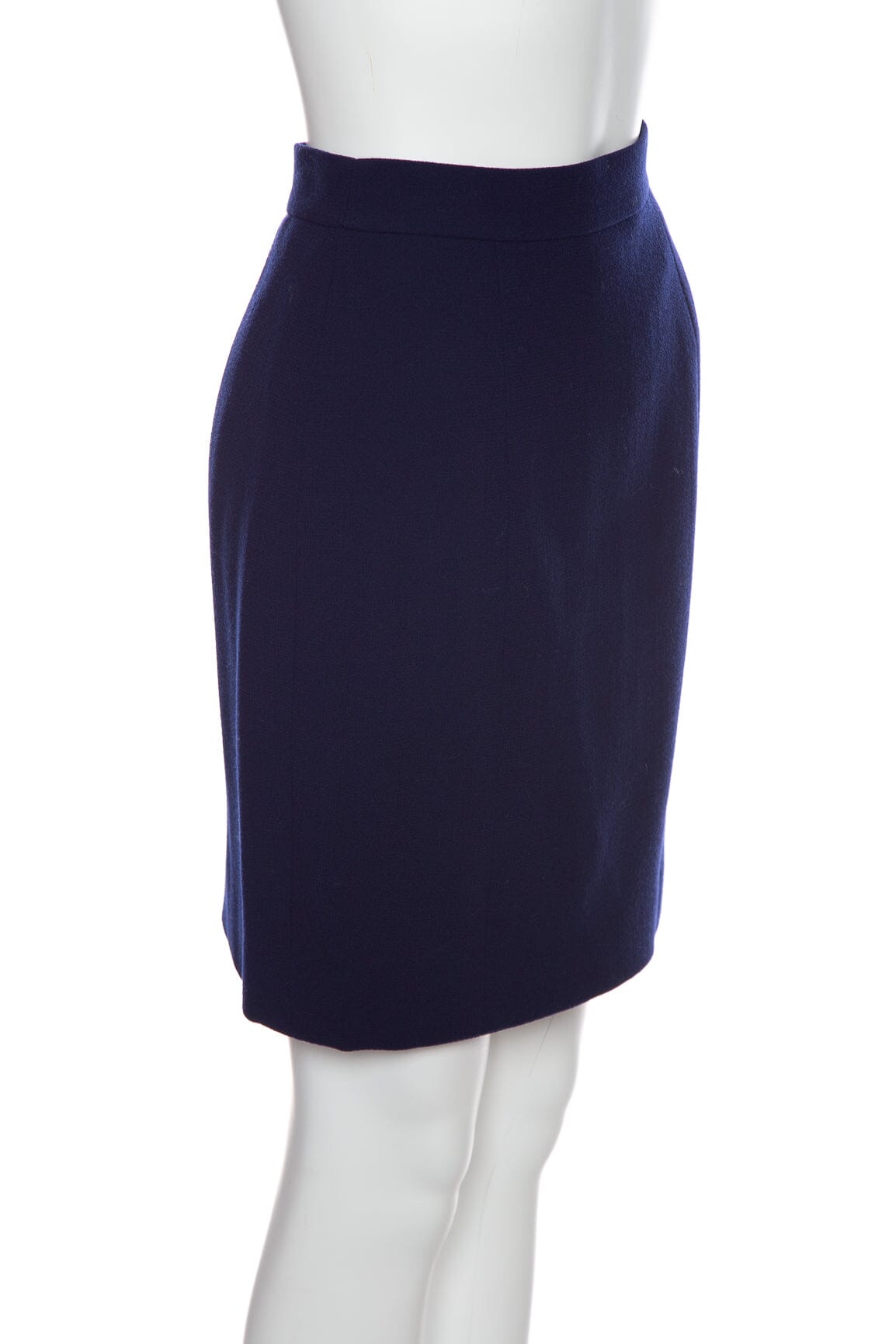 Chanel   Navy Skirt SZ S