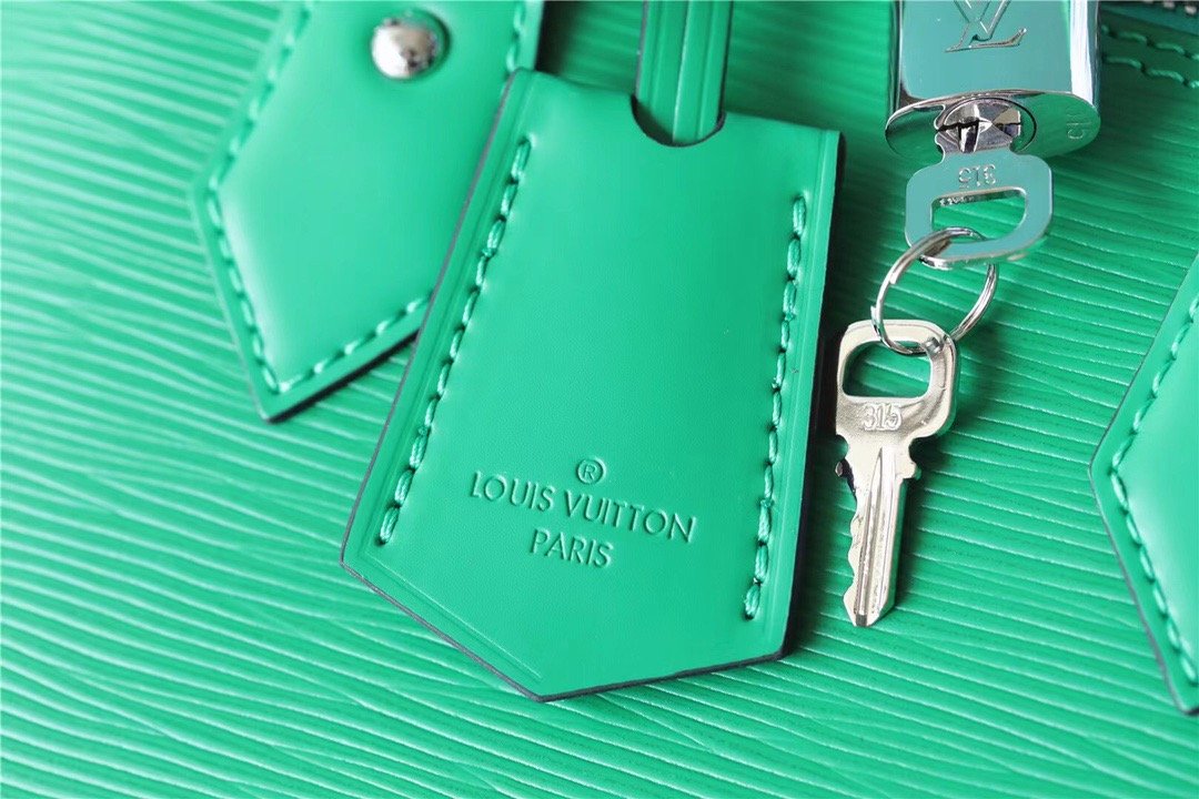 Top Quality Alma BB Epi Green For Women,  Shoulder And Crossbody Bags 23.5cm/9.3in Top Quality