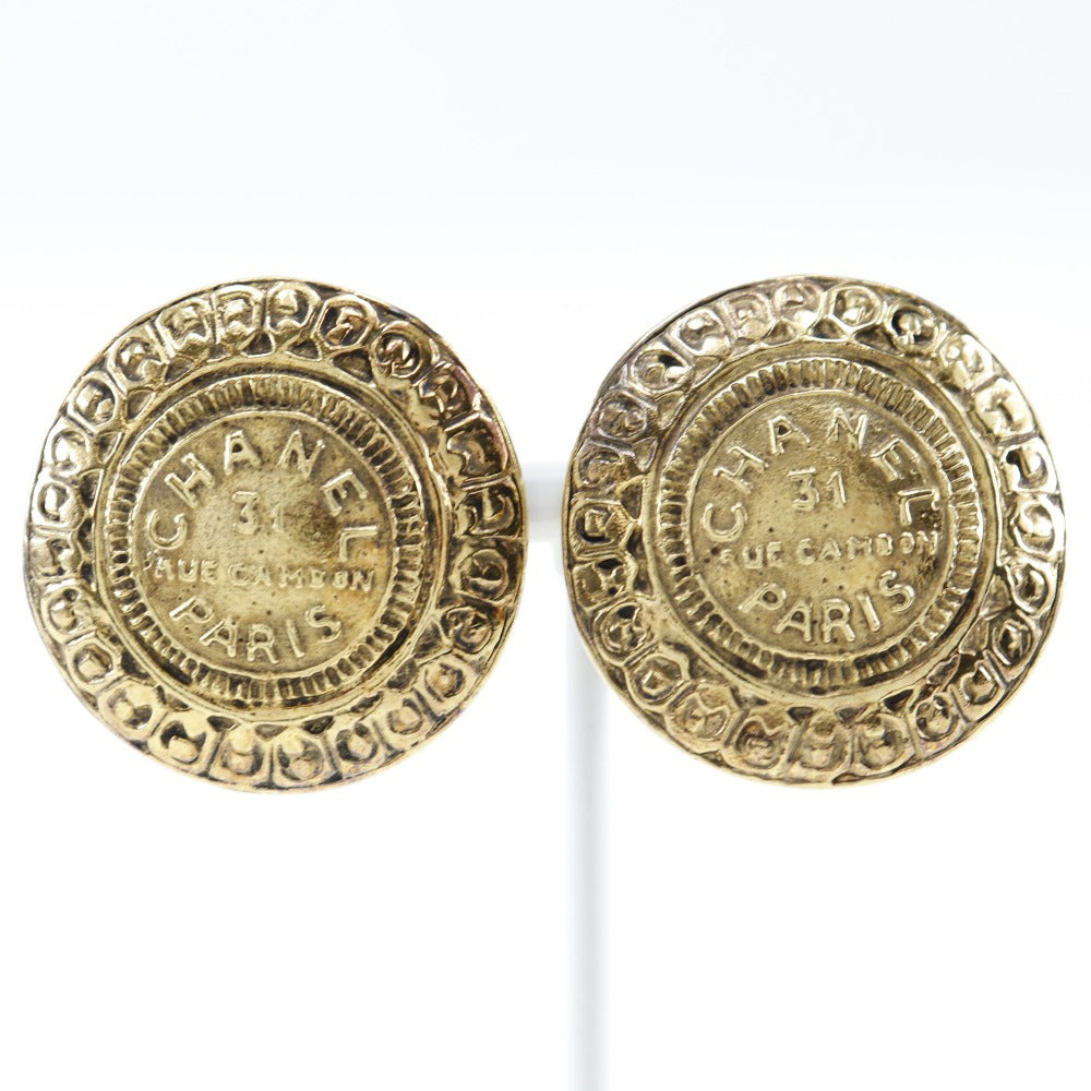 CHANEL CAMBON Earring 31 RUE CAMBON   G  French Made  26.0g Cambon   Earring   & Buy