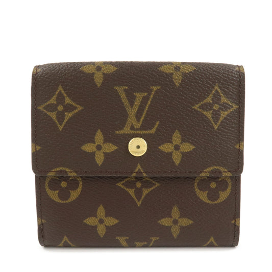 Louis Vuitton Monogram Porte Monnaie Billet Carte Credit Wallet M61652  d
