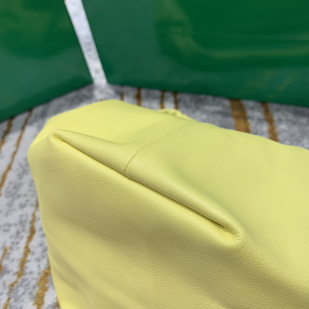 Top Quality Double Knot Bag For Women 11.8in/30cm In Yellow