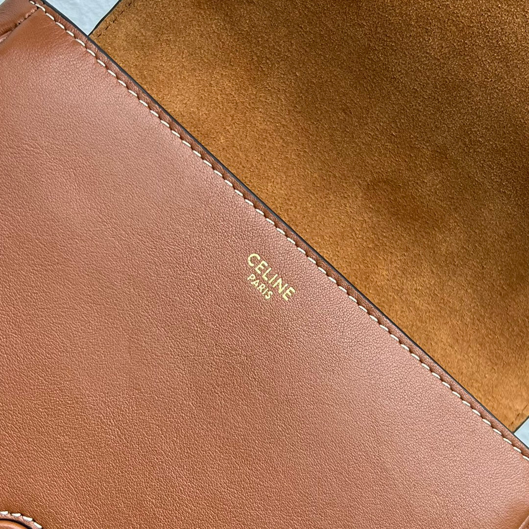 Top Quality Folco Cuir Triomphe Tan For Women 7in/19cm 198263DU3.04LU