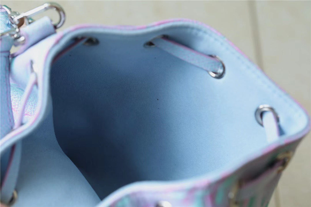 Top Quality Nano Noe Monogram Empreinte Light Blue For Women,  Shoulder And Crossbody Bags 6.3in/16cm Top Quality M81463