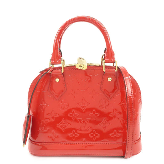 Louis Vuitton Monogram Vernis Alma BB 2Way Shoulder Bag M90174  d