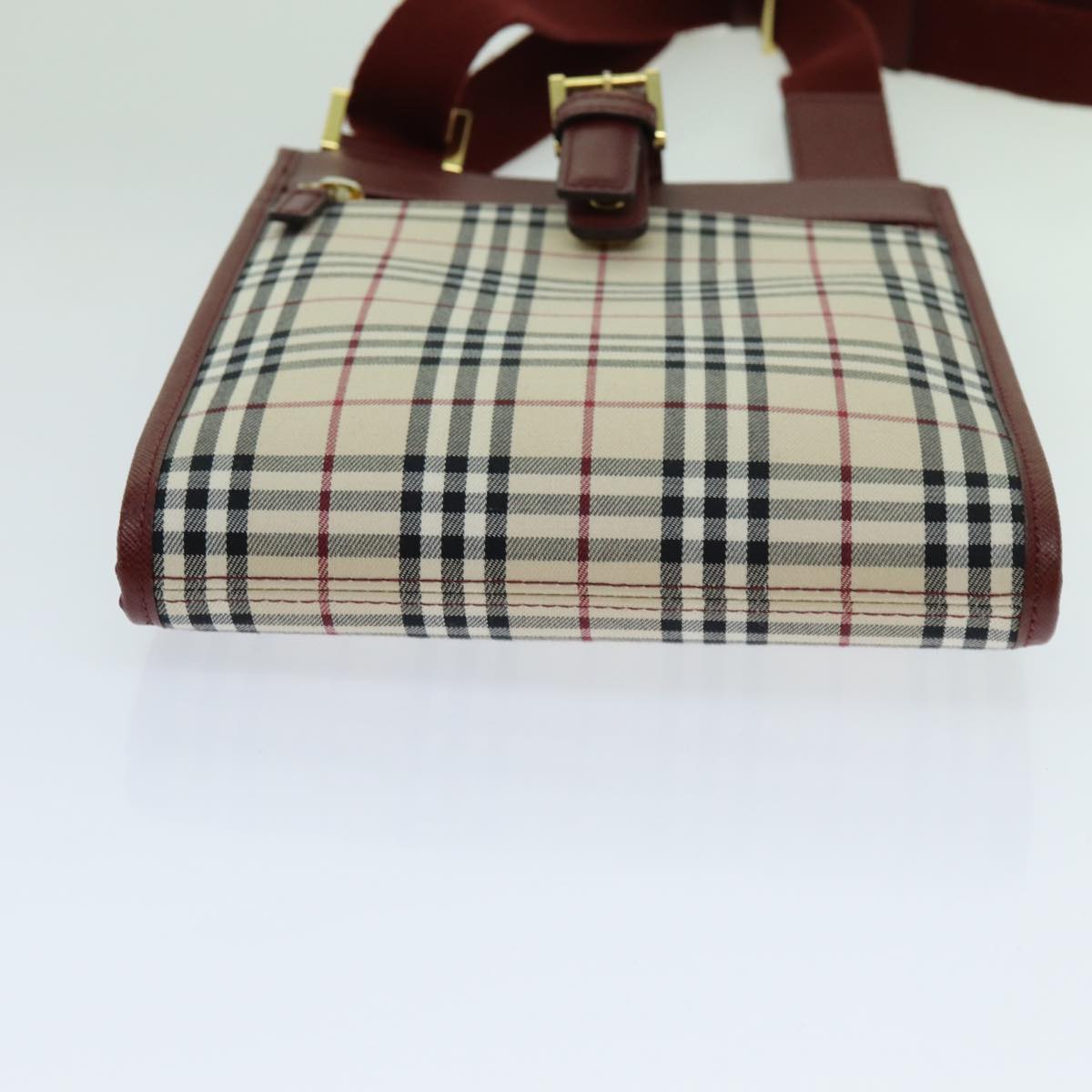 BURBERRY   Check Shoulder Bag